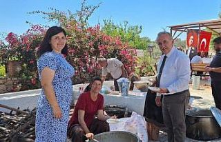 Seydikemer Karadere İlkokulu’ndan keşkek günü...