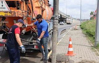 Su hatlarında yaşanan arızalara hızlı müdahale
