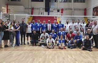 Tavşanlı’daki voleybol müsabakaları final maçı...