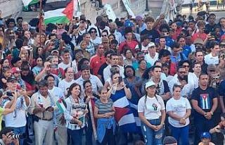 Üniversitelerdeki Filistin’e destek gösterileri...