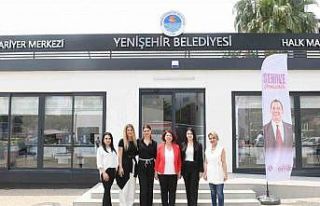 Yenişehir Belediyesi kentin en yoğun bölgesinde...