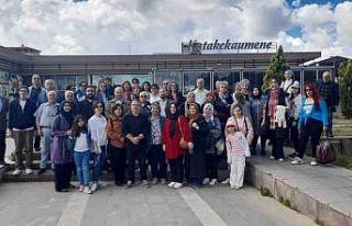 Yerli turistler Kula’ya hayran kaldı