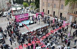 Yıldırım 600 yıllık tarihi Erguvan Bayramı’na...