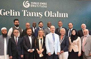 Yunus Emre Enstitüsü İngiltere Parlamentosu üyelerini...