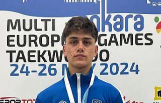 Yunusemreli Alperen, Avrupa Oyunları’ndan gümüş...