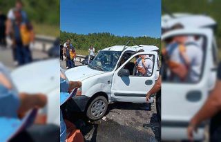 1’i ağır 6 kişinin yaralandığı kazanın güvenlik...