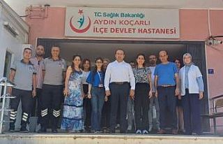 Aydın İl Sağlık Müdürü Şenkul Koçarlı’daki...