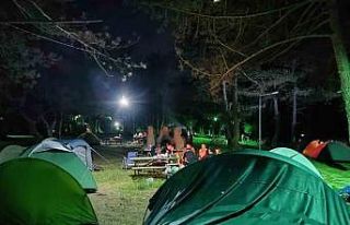 Bayramda Küçükelmalı Tabiat Parkına ziyaretçi...