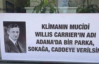 Berber klimayı keşf eden Carrier’in isminin Adana’da...