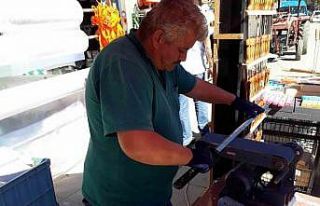 Bileme çarkları Kurban Bayramı için dönüyor