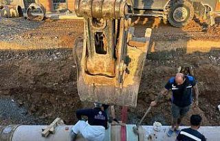 Bodrum Gölköy su isale hattı arızası giderildi