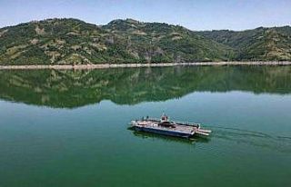 Denize kıyısı olmayan Tokat’ta feribota binip...