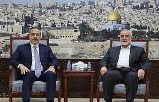 Dışişleri Bakanı Fidan, Doha’da İsmail Haniye...