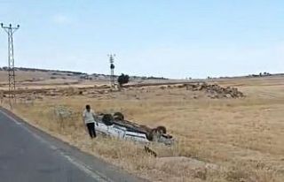 Diyarbakır’da iki otomobil çarpıştı: 2 yaralı