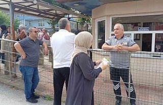 Geç kalan öğrenciler yürekleri ağızlara getirdi