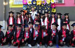 Gercüş’te ilkokul öğrencilerinden mezuniyet...
