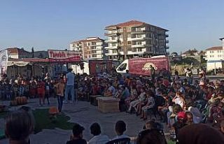 Gölbaşında ’Masal yolu’ tiyatro oyunu büyük...