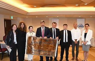 Halı sektörüne yönelik ikili iş görüşmeleri...