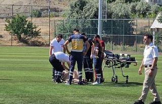 Kalp krizi geçiren hasta, ambulans helikopter ile...