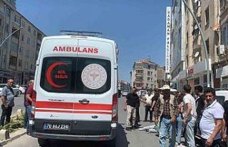 Karaman’da otomobilin çarptığı kadın yaralandı