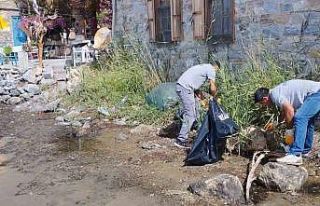 Karina Bölgesi’nde kıyı ve plaj temizliği yapıldı