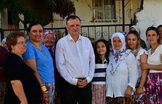 Kurban Bayramı’nı vatandaşlarla geçiren Başkan...