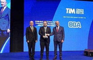 Oba Makarna 11. kez ihracat şampiyonu