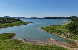 Samsun’un içme suyu ihtiyacını karşılayan barajda...