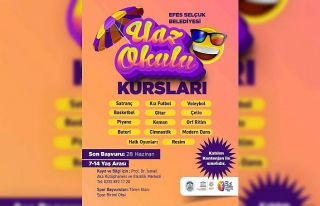 Selçuk’ta çocuklar için yaz okulu zamanı