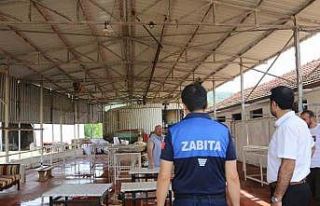 Serdivan’da kurban kesim yerlerinde denetim