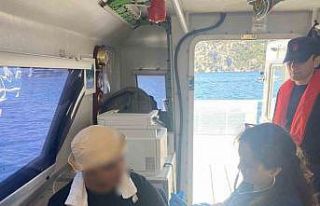 Teknede yaralanan vatandaşa tıbbi tahliye
