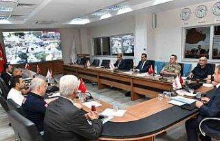 Vali Şıldak seçim güvenliği tedbirlerini denetledi