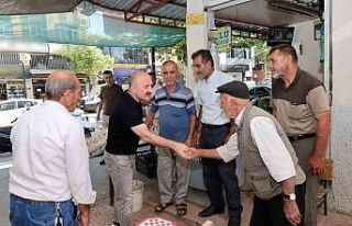 Vali Varol, esnaflarla bir araya geldi