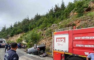 Yayla yolunda kaza; 3 yaralı