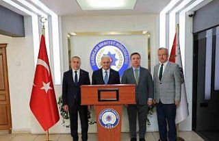 Yıldırım memleketi Erzincan’da ziyaretlerde bulundu