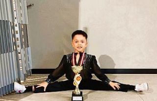 6 yaşında Türkiye şampiyonu oldu, gözü dünya...