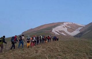 Ağrı’da Süphan Dağı zirve tırmanışı ile...