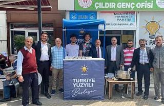 AK Parti Çıldır İlçe Teşkilatı’ndan aşure...
