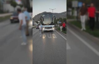 Amasya’da yolcu otobüsünün çarptığı yaya...