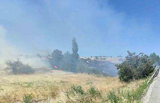 Ankara’da anız yangını kontrol altına alındı