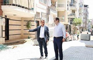 Başkan Yetişkin yol çalışmalarını yerinde inceledi