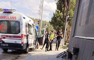 Bilecik’te bisikletin otomobile çarpması sonucu...