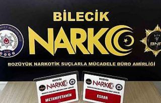 Bilecik’te düzenlenen uyuşturucu operasyonunda...