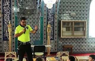 Bozyazı’da Yaz Kur’an Kursu öğrencilerine trafik...