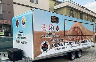 Düzce TSO’dan afetlerde kullanılmak için mobil...