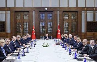 EKK, Cumhurbaşkanı Yardımcısı Yılmaz başkanlığında...