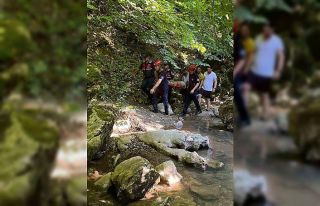 Fotoğraf çekilirken kanyondaki kayalıklardan düştü