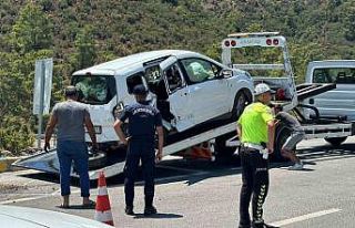 Göcek’te feci kaza; 1 ölü, 10 yaralı