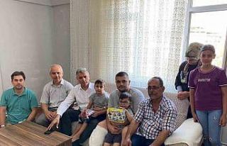 Gönen’de kazada ayağını kaybeden Sinan Erdi...