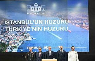 İstanbul Valisi Davut Gül, yılın ilk yarısına...